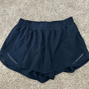 Navy lululemon shorts!